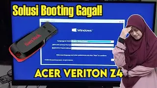 Cara Setting BIOS Agar Booting Flashdisk Windows di PC AIO Acer Veriton Z4 | 100% WORK!