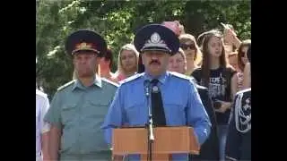 Привітання курсантів-випускників ОДУВС - Іваном Катеринчуком