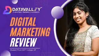 Digital Marketing Student Testimonial | Datavalley.ai | 