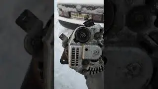 Починили Генератор На Тойоте часть вторая)