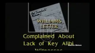 Atlanta Child Murder Suspect Wayne Williams Issues Protest Letter (August 24, 1982)