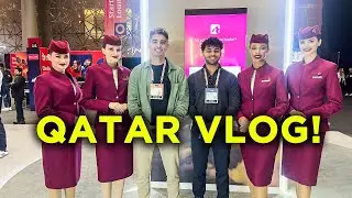 Speaking on stage in Qatar! | VLOG