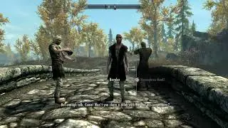 Skyrim: Revelers random encounter