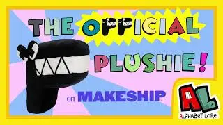 F Plushie | MAKESHIP x ALPHABET LORE