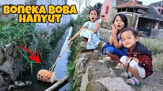 BONEKA BOBA KU HANYUT MASUK GOT 😭Revina Syakira