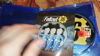 Fallout 76 (PS4) Unboxing