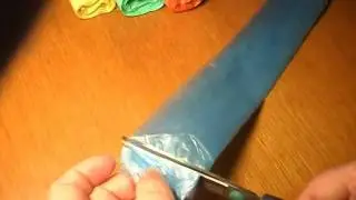 Вязание из  пакетов. Летняя (пляжная) сумка .  Мой новый проект