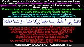 Говорите эти слова после утреннего намаза