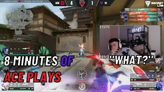8 minutes of ACE PLAYS on VALORANT!