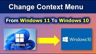 #Shorts | How to Change Context Menu in Windows 11 Back to Windows 10 #Shorts | ICT Nuggets