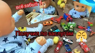 ДЕЛАЕМ УРОКИ С ПУПСОМ Развивашки с пупсом Hot Wheels 24/03/24 