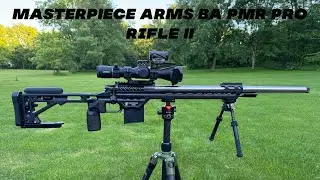 Masterpiece Arms BA PMR Pro Rifle II - 6mm Creedmoor 1st Shots