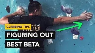 Rock Climbing Tips: Finding a better beta on a crucial start