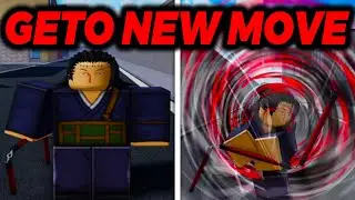 Suguru Geto New Move Showcase In Roblox Realm Rampage