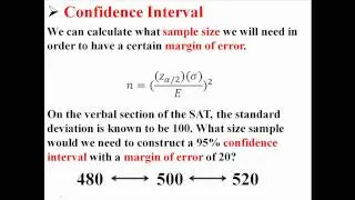 Calculating Required Sample Size to Estimate Population Mean