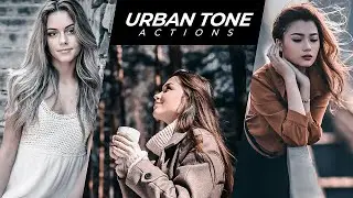 Urban Tone Preset - Photoshop Tutorial | Black Moody Color Grading in Photoshop 