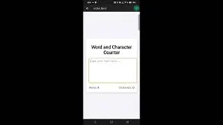 Word and Character Counter | Real-Time Text Counter Tool