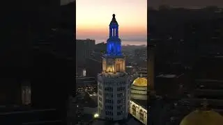 Downtown Buffalo is looking sharp at night 👌🏼 