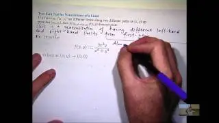 Limits of functions of two variables