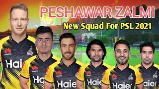 Peshawar Zalmi New Squad For PSL 2021 | PZ retain & released Players List For PSL 2021 ft.Darren FaF