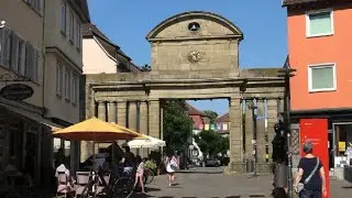 Öhringen im Kreis Hohenlohe - Sehenswürdigkeiten - Stadtbesichtigung - Hofgarten