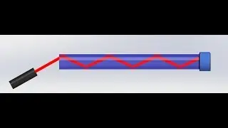 Beam reflection motion in SolidWorks
