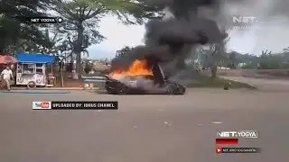Lamborghini 'Raffi Ahmad' Terbakar - NET YOGYA