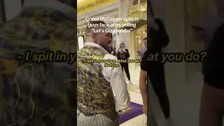 Конор Макгрегор плюнул в лицо человеку за фразу