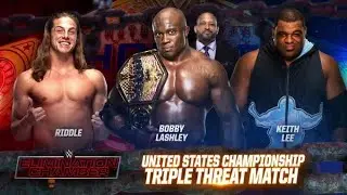 FULL MATCH - Riddle vs. Bobby Lashley vs. Keith Lee: WWE Elimination Chamber 2021