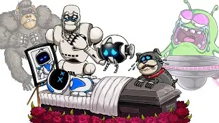R.I.P ASTRO BOT! SAD STORY😭 | Astro Bot Dies | FNF Goodbye World | Astro's Playroom Animation