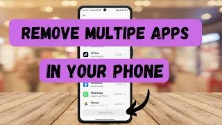 How To Delete Multiple Apps on your Phone at Once | Easy Tutorial (2023)