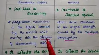 Fading and Its Types - Wireless Communication - Mobile