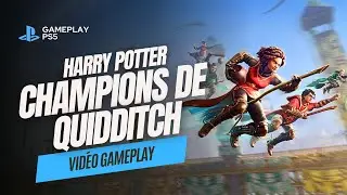 HARRY POTTER CHAMPIONS DE QUIDDITCH - Gameplay du nouveau jeu offert dans le PS+ PS5 | FR