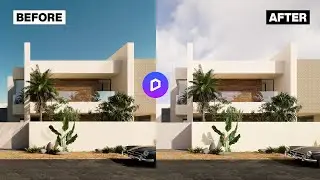 First Look at the New D5 Render 2.3 Clouds System - Raytracing Render