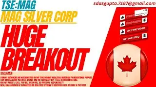 HUGE BREAKOUT : MAG STOCK ANALYSIS | MAG SILVER CORP STOCK | MAG SILVER STOCK