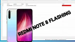 REDMI NOTE 8 FLASHING HANG LOGO FIX  WITHOUT BOX OR DONGLE