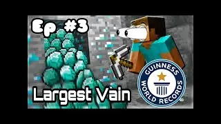 I found the biggest diamond vein ever | World Record | Minecraft Episode 3