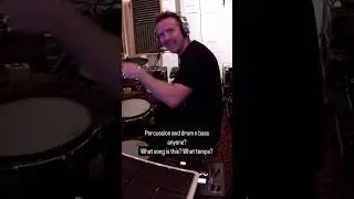 Percussion and drum n bass anyone? What song is this? What tempo? #dnb #drumandbass #drummer