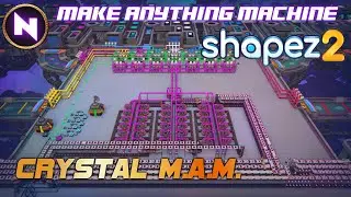 Hardest Challenge: Adding CRYSTALS To MAKE ANYTHING MACHINE [MAM] | 05 | Shapez 2 | Tutorial/Guide