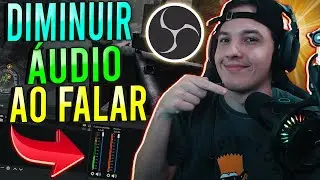 Como diminuir o ÁUDIO AUTOMATICAMENTE no OBS Studio 2022