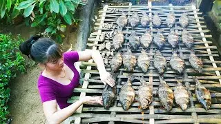Pull Fishing Nets - Smoked Fish Processing - Marinate and preserve fish | New Free Bushcraft