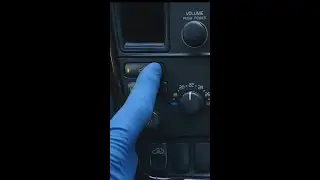Настройка кнопки рециркуляции. Volvo S60.