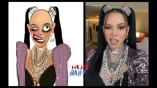 bella poarch Drawing meme - bella poarch tiktok compilation - haha baby brand