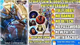 Script Skin Aldous Collector Realm Watcher No Password | Full Effeck Voice | New Patch