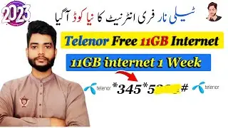 Telenor Free 11GB Internet Code 2023|Telenor New Free Internet Code 2023|How To Get Internet Code