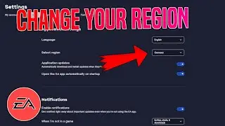 How To CHANGE Your REGION in the EA App | Tutorial