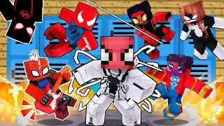 ÖRÜMCEK ADAM OKULUNDA YENİ BAŞLANGIÇ😨🕷 - Minecraft