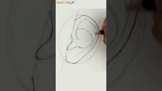 How to Draw an Ear #art #drawing #tutorial