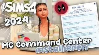 MC Command Center installieren 2024 | Sims 4 MCCC Tutorial | deutsch | simtastic