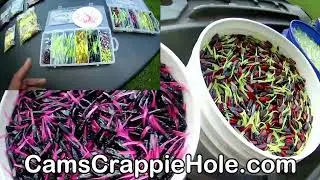 2 HOURS ON THE WATER CATCHING CRAPPIE TEAM CAM 96 DEGRESS